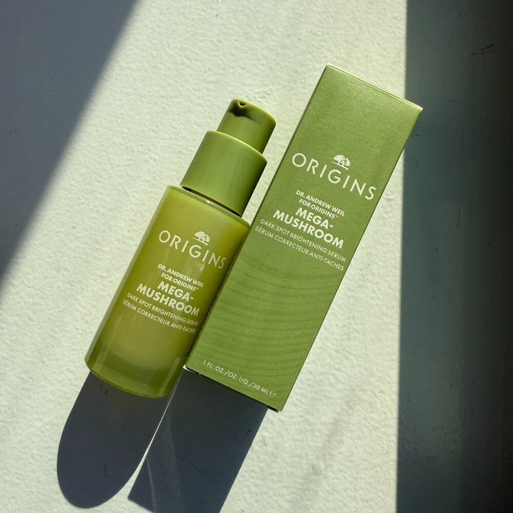 Origins Mega-Mushroom Dark Spot Brightening Face Serum | NEW IN BOX